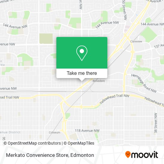 Merkato Convenience Store map