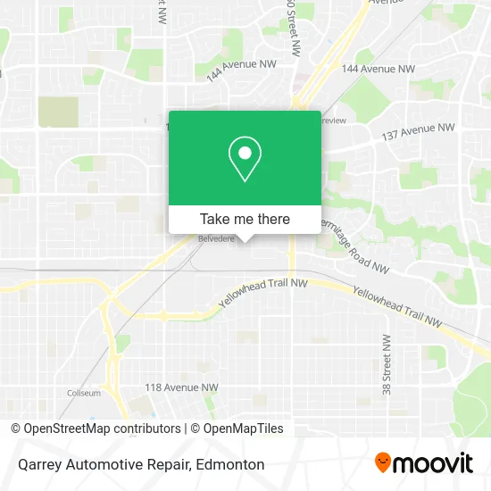 Qarrey Automotive Repair map