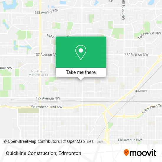Quickline Construction map