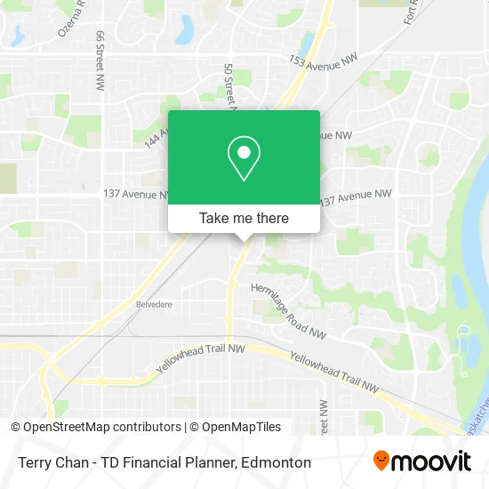 Terry Chan - TD Financial Planner map