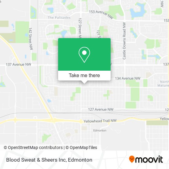 Blood Sweat & Sheers Inc map