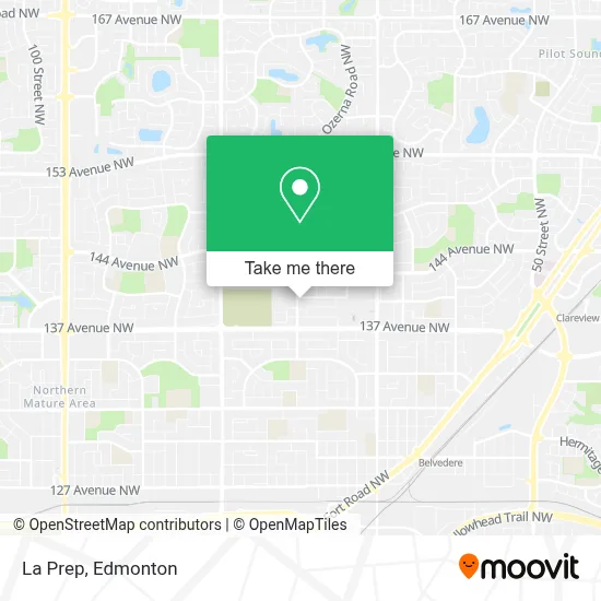 La Prep map