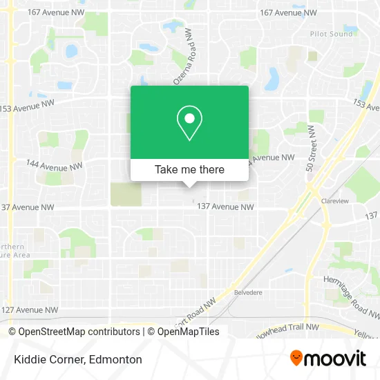 Kiddie Corner map