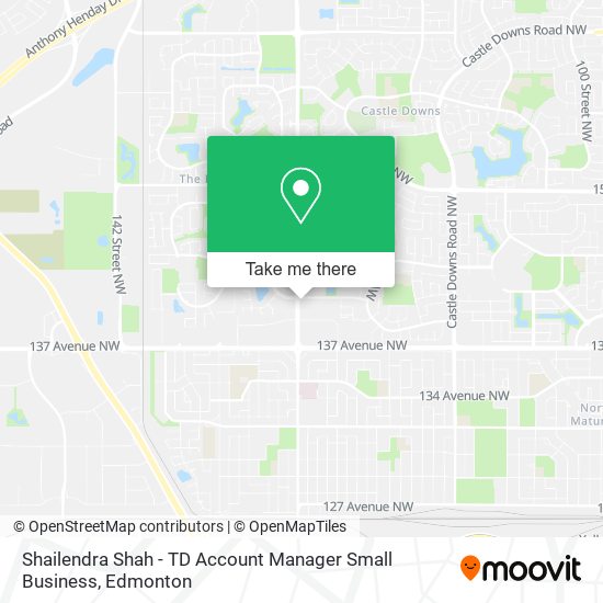 Shailendra Shah - TD Account Manager Small Business map