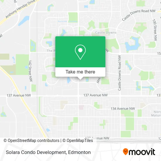 Solara Condo Development map
