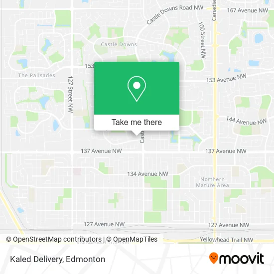 Kaled Delivery map