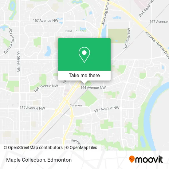 Maple Collection map