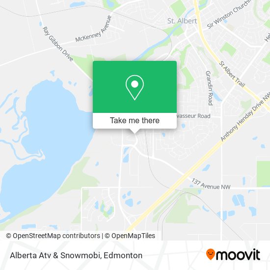 Alberta Atv & Snowmobi map