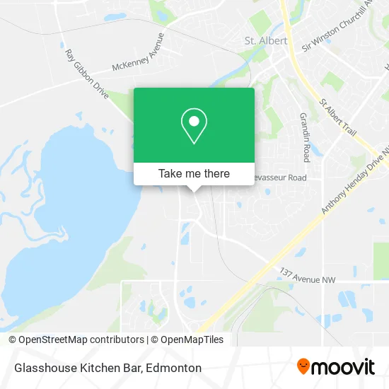 Glasshouse Kitchen Bar map