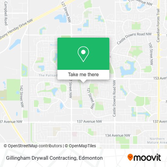 Gillingham Drywall Contracting map