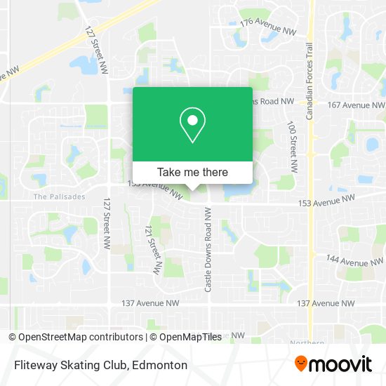 Fliteway Skating Club map