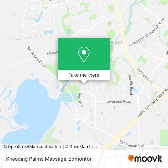 Kneading Palms Massage map