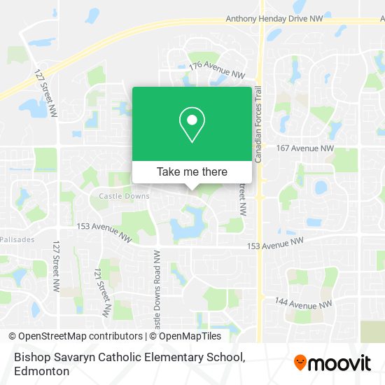 Bishop Savaryn Catholic Elementary School plan