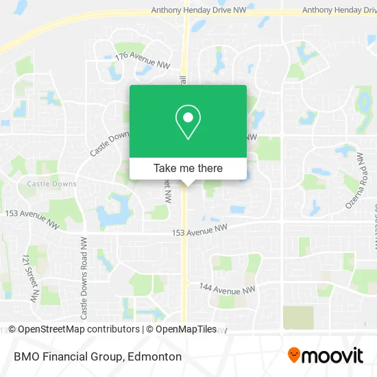 BMO Financial Group map