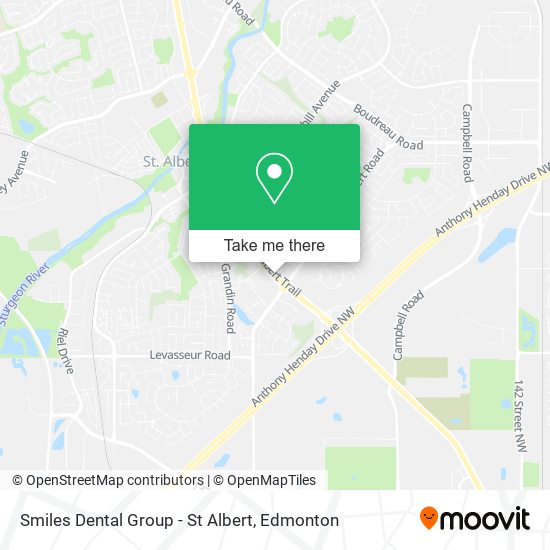 Smiles Dental Group - St Albert plan