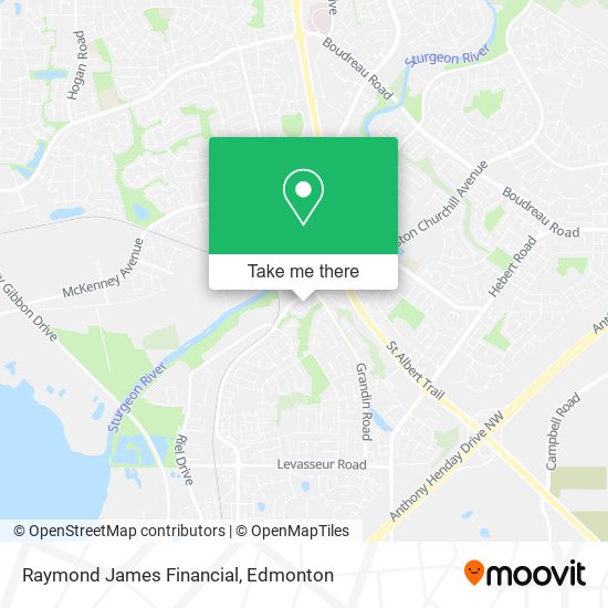 Raymond James Financial map