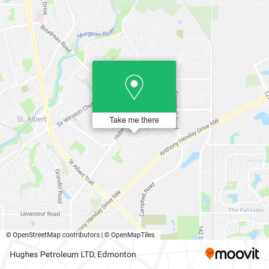 Hughes Petroleum LTD map
