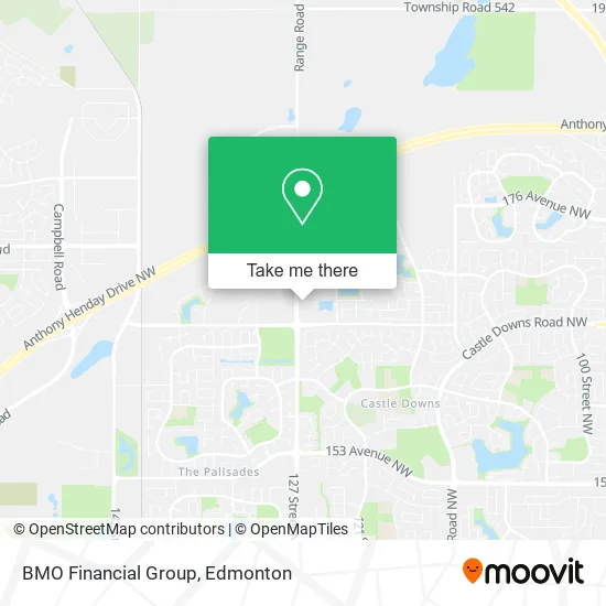BMO Financial Group map