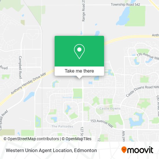 Western Union Agent Location plan
