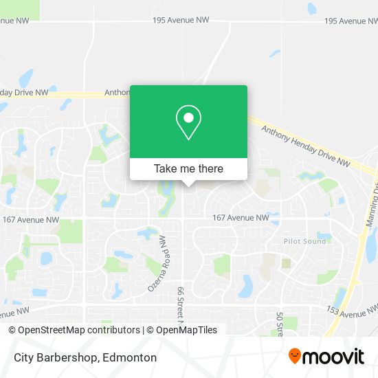 City Barbershop plan