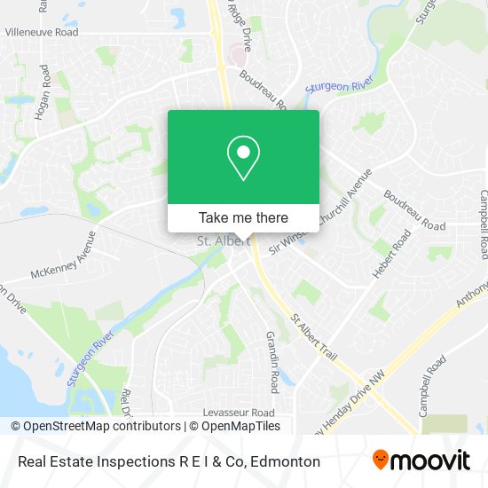 Real Estate Inspections R E I & Co map