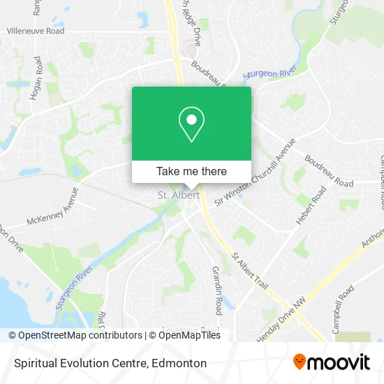 Spiritual Evolution Centre map