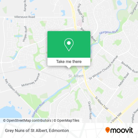 Grey Nuns of St Albert plan