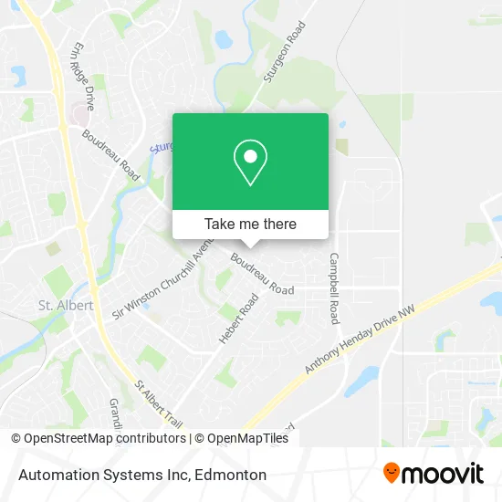 Automation Systems Inc map