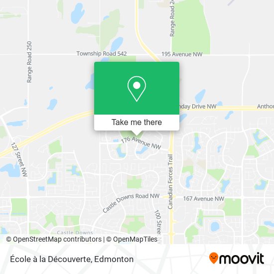 École à la Découverte plan