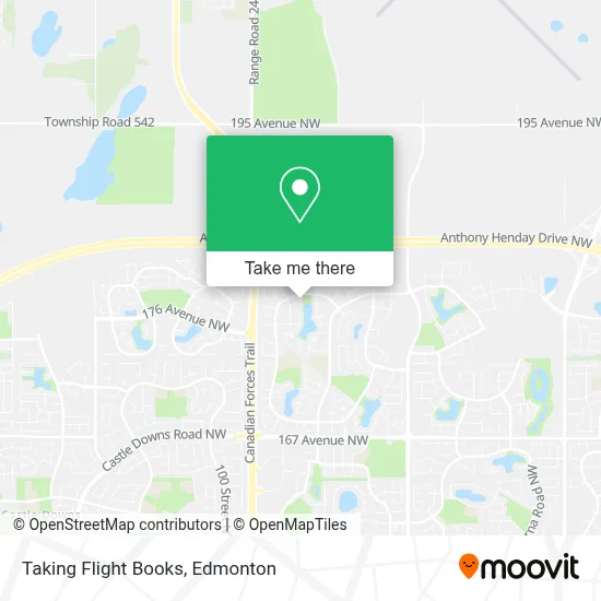 Taking Flight Books map