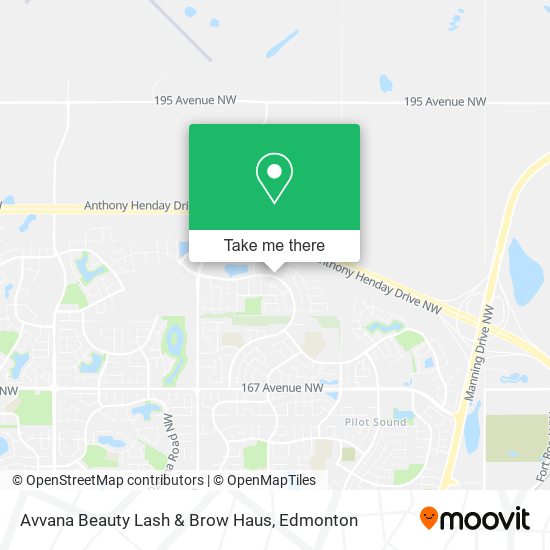 Avvana Beauty Lash & Brow Haus map