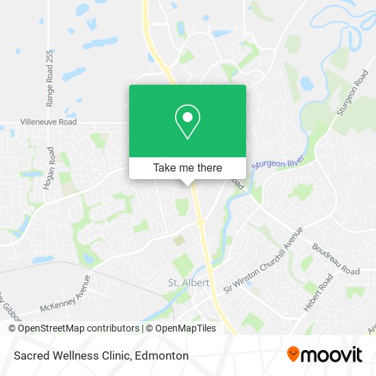 Sacred Wellness Clinic map