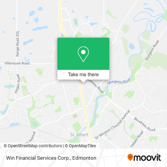 Win Financial Services Corp. map