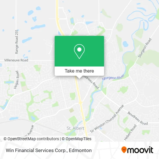 Win Financial Services Corp. map