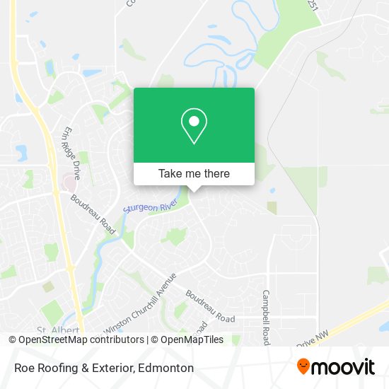 Roe Roofing & Exterior map