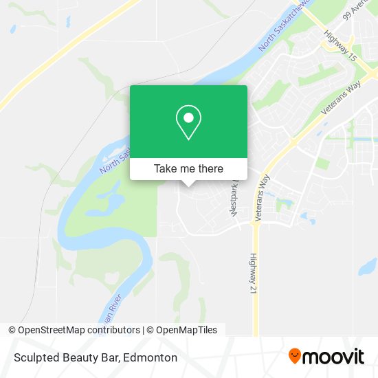 Sculpted Beauty Bar map