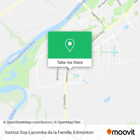 Institut Guy-Lacombe de la Famille map