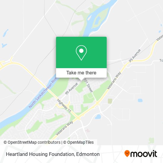 Heartland Housing Foundation map