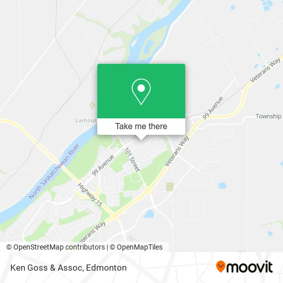 Ken Goss & Assoc map