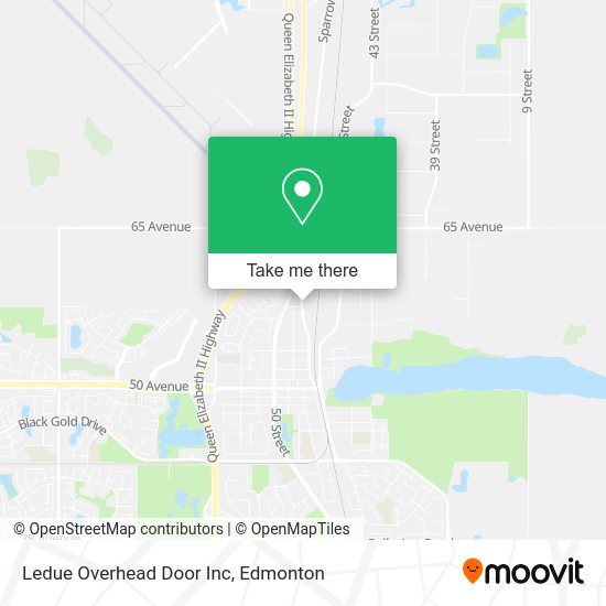 Ledue Overhead Door Inc map