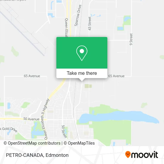 PETRO-CANADA map