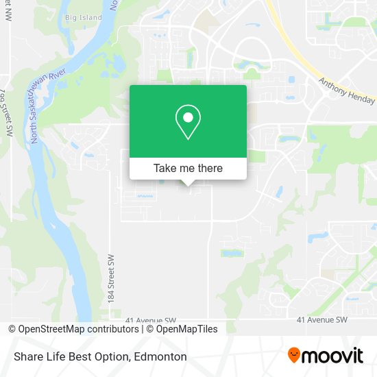 Share Life Best Option map