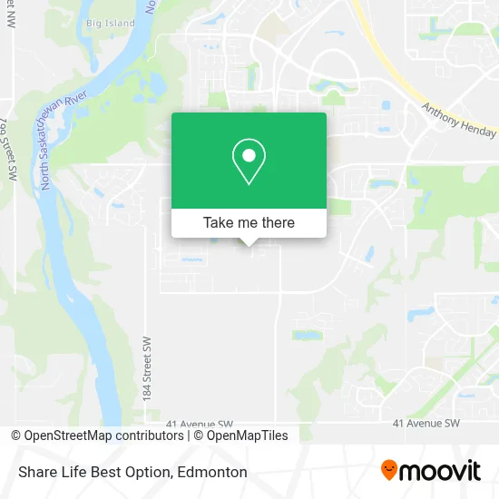 Share Life Best Option map