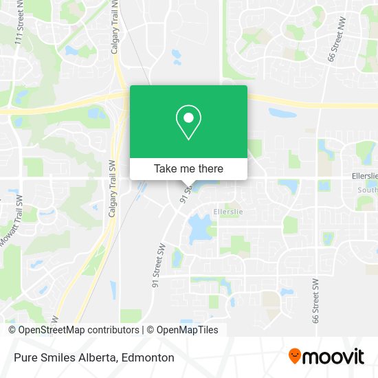 Pure Smiles Alberta map