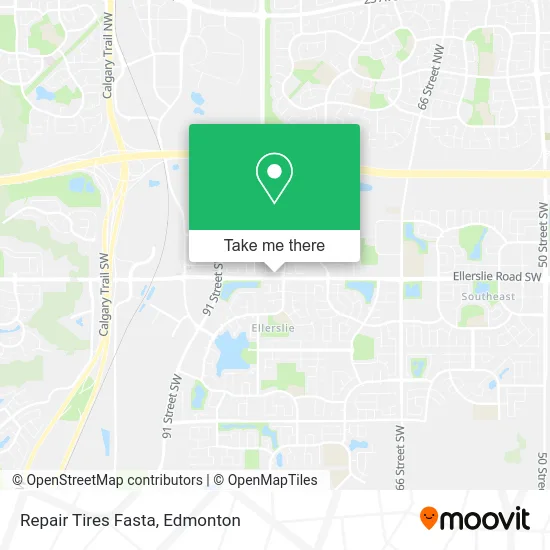 Repair Tires Fasta map