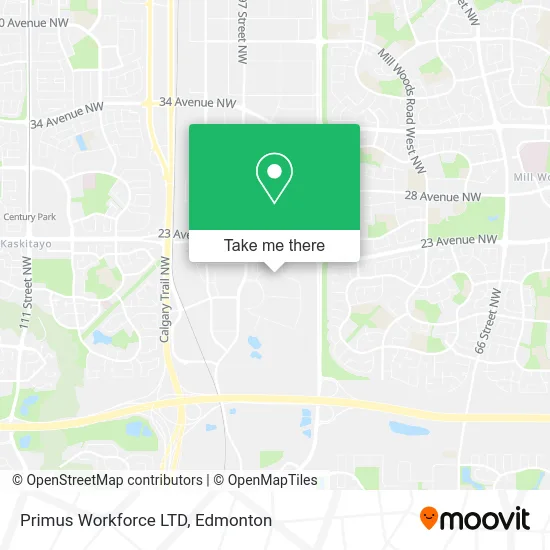 Primus Workforce LTD map