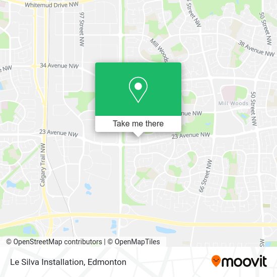 Le Silva Installation map