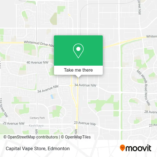 Capital Vape Store map