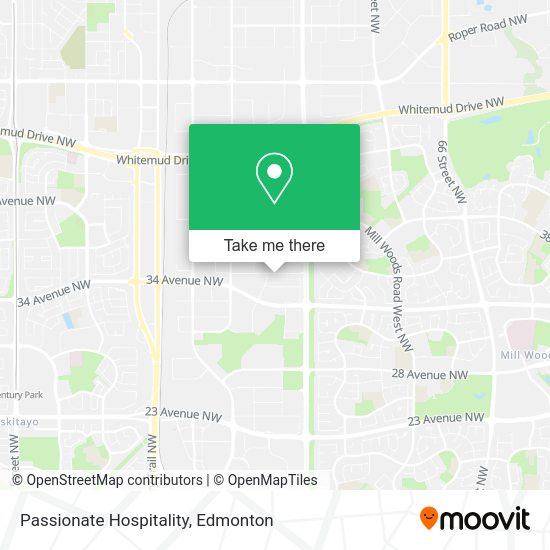 Passionate Hospitality map