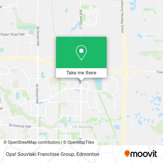 Opa! Souvlaki Franchise Group map
